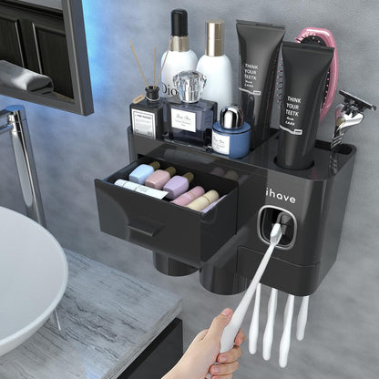 WallNeat Pro™ Multifunctional Toothbrush Holder