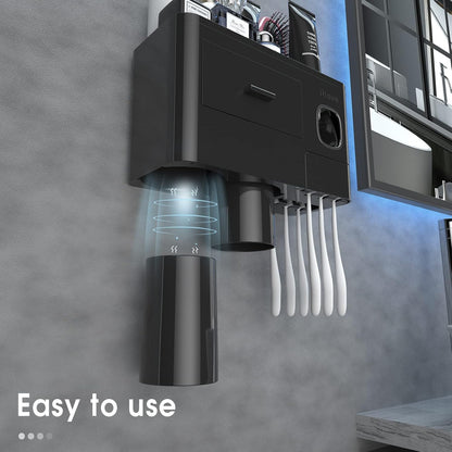 WallNeat Pro™ Multifunctional Toothbrush Holder