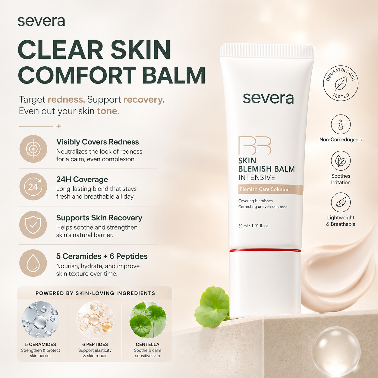 Peptide Skin Tint for Recovery